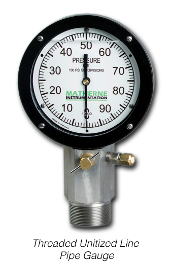 1 Threaded Unitized Line Pipe Gauge web